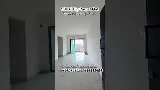 Best Deal 1BHK with Big Carpet Area | Prime Location Of Badlapur | McD Katrap Badlapur East📍