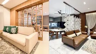 Living room partition ideas | Hall partition designs | Room divider wall | Interior design ideas