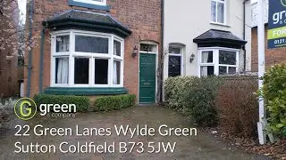 Virtual tour - Video tour of house - 22 Green Lanes Wylde Green, Sutton Coldfield B73 5JW