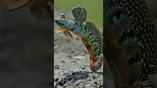 Mudskippers: Fish walk on land