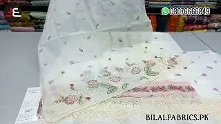 Husn e jahan Luxury Lawn Collection '25 BY Mahnur | Bilalfabrics.pk | Latest Collection 2025