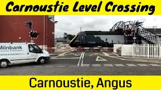 Carnoustie Level Crossing, Angus | Traingenix