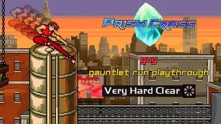Prism Cross - Guy (Final Fight) Gauntlet Run Playthrough