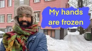 -7&deg;C Winter in Tallinn, Estonia (Walking tour Kalamaja, Noblessner, and Sea Museum)