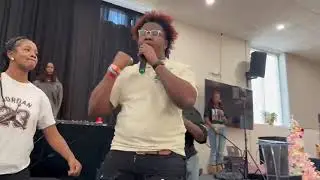 T.E.A.M THOMAS COOL OUT Performance @ Canton Jones Christmas Party Jimmy Thomas #fyp#goviral #gospel