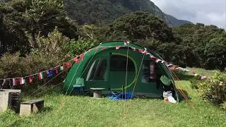 Camping with Coleman FastPitch Airvaldes 6XL  コールマン ファストピッチ エア バルデス 6XL テントでのキャンプ