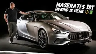 The New 2021 Maserati Ghibli Hybrid Is HERE!