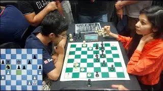 Amruta Mokal Crushes her Opponenet !! Chess Base India Club In Phoenix Market City Mall ||