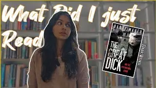 This Book Is Dark, Weird, and Brilliant | The Great Dick Book Review (Spoiler Free)| Indian Booktube
