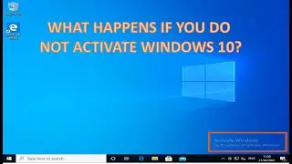 WHAT WILL HAPPEN IF YOU DO NOT ACTIVATE WINDOWS? - TAGALOG
