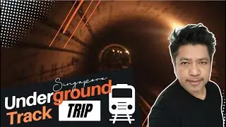 Singapore Automated & Driverless MRT | MRT Underground Tunnel Track