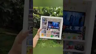 a beautiful vibrant frame 🪟 ..#trending #miniatureframe#3dframe