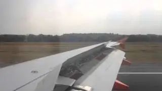 Easy jet 5289 landing in Milan Malpensa