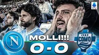 😮&zwj;💨 MOLLI!!! NAPOLI 0-0 COMO | LIVE REACTION NAPOLETANI AL MARADONA HD