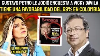 📈😄&iexcl;PETRO ARR4S&Oacute; EN ENCUESTA DE VICKY! 69% DE FAVORABILIDAD EN MEDICI&Oacute;N HECHA POR SEMANA.