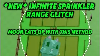 *NEW* INFINITE SPRINKLER RANGE GLITCH | GROW A GARDEN