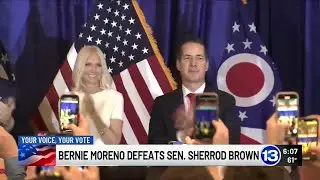 Bernie Moreno defeats Sen. Sherrod Brown