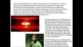 Fallout: Hintergrund und Kriegsverlauf