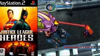 Ayn Odin Pro - NetherSX2 - Justice League Heroes (Settings at the end of video)