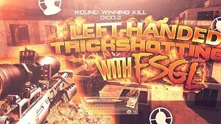 LEFT-HANDED TRICKSHOTTING with FSGL - 7 SHOTS!!! @Beqzh #SoaRBeqzh