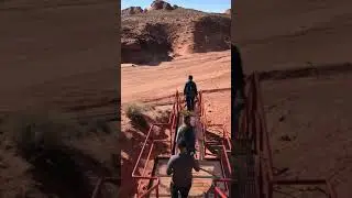 Heading out of Antelope Canyon