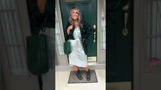 Grungy Sparkle Holiday Outfit #shorts