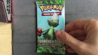 Pokemon Diamond & Pearl Secret Wonders Booster Pack Opening