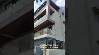 Роскошный трехэтажный дом с 4 спальнями на продажу в районе Анджанапура, BDA, JP, Нагара Экстеншн...
