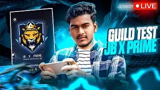 JOYBOY PRIME IS LIVE ?😱 GUILD TEST ON JB X PRIME 🔥 #freefire #odisha #india