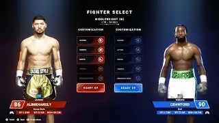 Zhanibek Alimkhanuly vs Terence Crawford - Undisputed Boxing