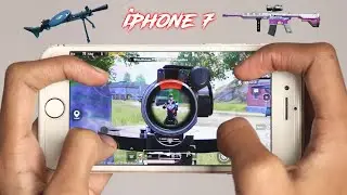 iPhone 7 PUBG Mobile Test 2021 | Season 17 Solo vs squad | 4 Finger Full Gyro | New ios 14.4 Update