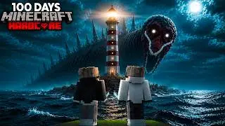 100 Days on an Abandoned Lighthouse in Minecraft! @SenpaiSpider