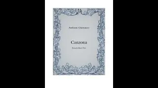 Canzona (horn trio) - by Anthony Giamanco