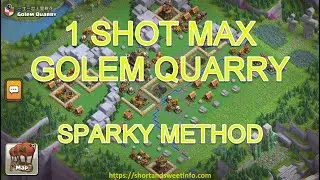 1 SHOT Golem Quarry Level 5 default [SPARKY]