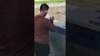 MERMAID TILE - Swimming Pool Construction Time-Lapse - Day 7