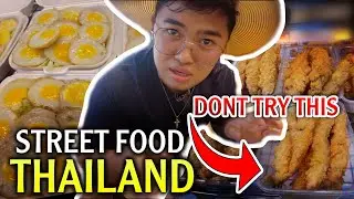 CHATUCHAK NIGHT MARKET STREET FOOD (MCDONALDS & KFC EXPERIENCE)