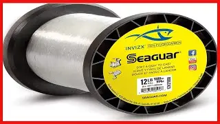 Seaguar Invizx Fluorocarbon Fishing Line: Clear, Strong, and Twist-Free