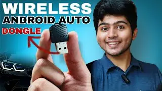 Car Wireless Android Auto Dongle with Latest Connectivity and Most Compact Size | Best Android Auto