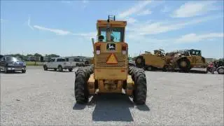 For Sale John Deere 670B Motor Grader 14' Moldboard w/ Extension A/C bidadoo.com