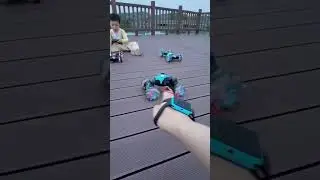Gesture Sensor + Remote Control Stunt Car