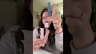 MY APPLE WATCH SERIES 9 BANDS *a haul✨* #youtubeshorts #shorts #applewatch