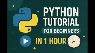 Python Full Course for Beginners in 1 Hour ⏱️ | Learn Python Step-by-Step with Examples #Python
