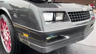 Chevy Monte Carlo LS swapped, sitting on Rucci wheels ￼