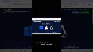 OBS Studio Download & Install Kaise Kare? | Screen Record in 1 Minute 😱 #shorts