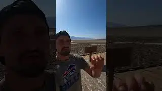 Lowest Point in North America! #hiking #nationalpark #deathvalleynationalpark