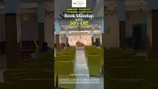 Book Your Wedding Mandap @50% OFF till Nov 5 🎉 | Bhubaneswar Wedding Venue #WeddingOffer #Mandap