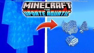 Update Aquatic - ICEBERG BIOME!! | MCPE 1.3 Seeds