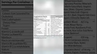 Vital Fuel All-In-1 Superfood Immune Complex Mixed Berry Flavor - 35 Servings