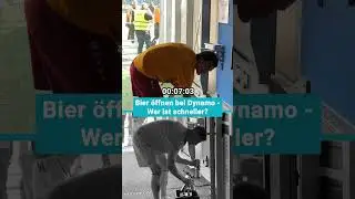 DUELL! Wer &ouml;ffnet sein Bier schneller?🍻