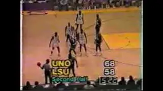 New Orleans Privateers basketball at LSU: December 20, 1986